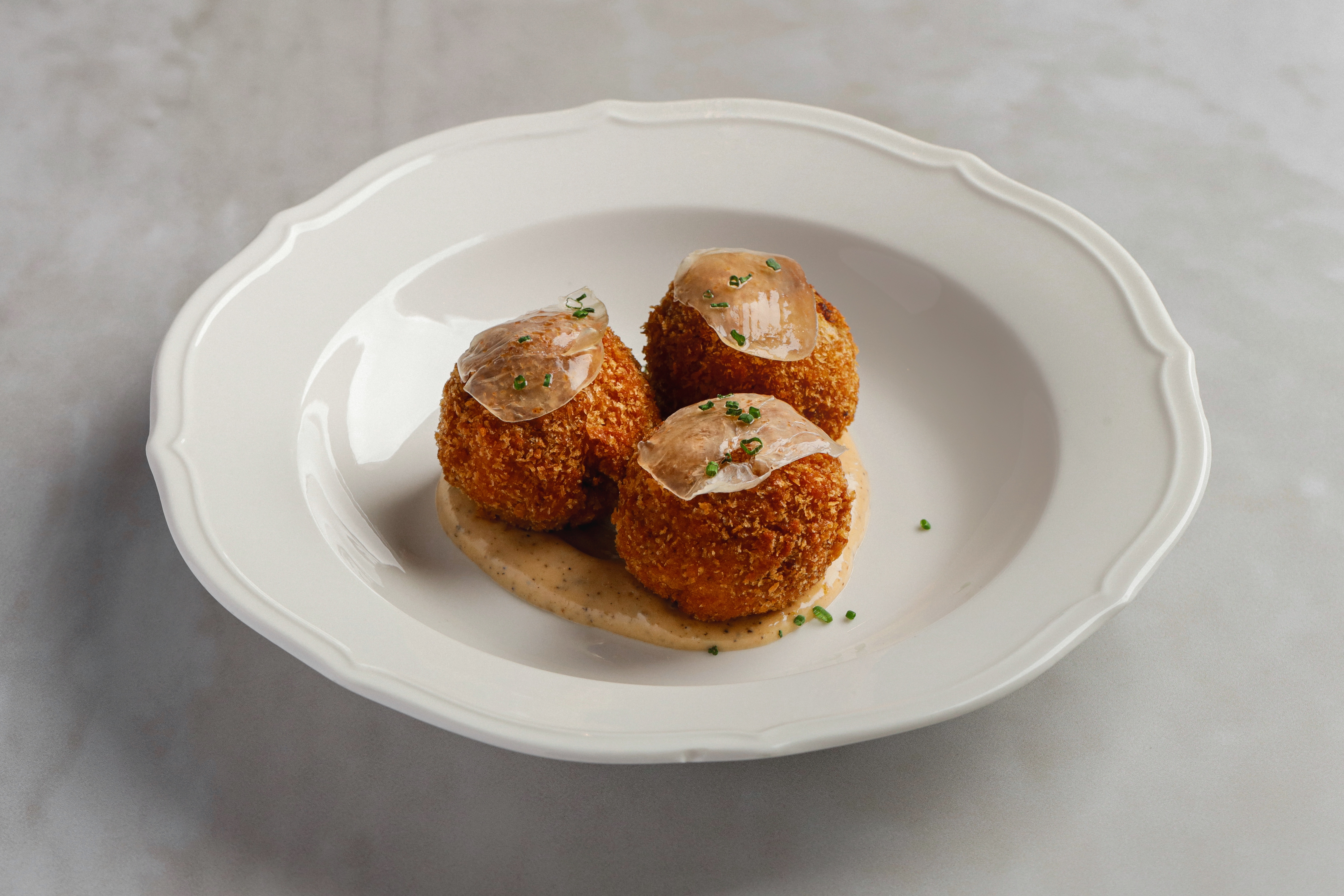 Крокеты с уткой и фуа-гра